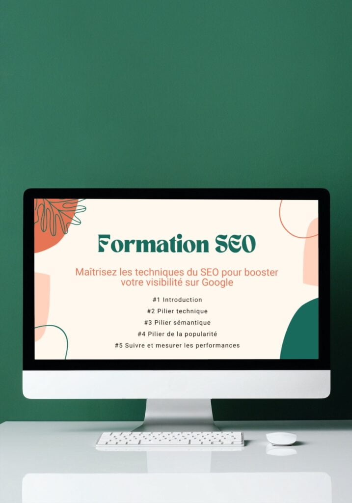 Programme formation SEO